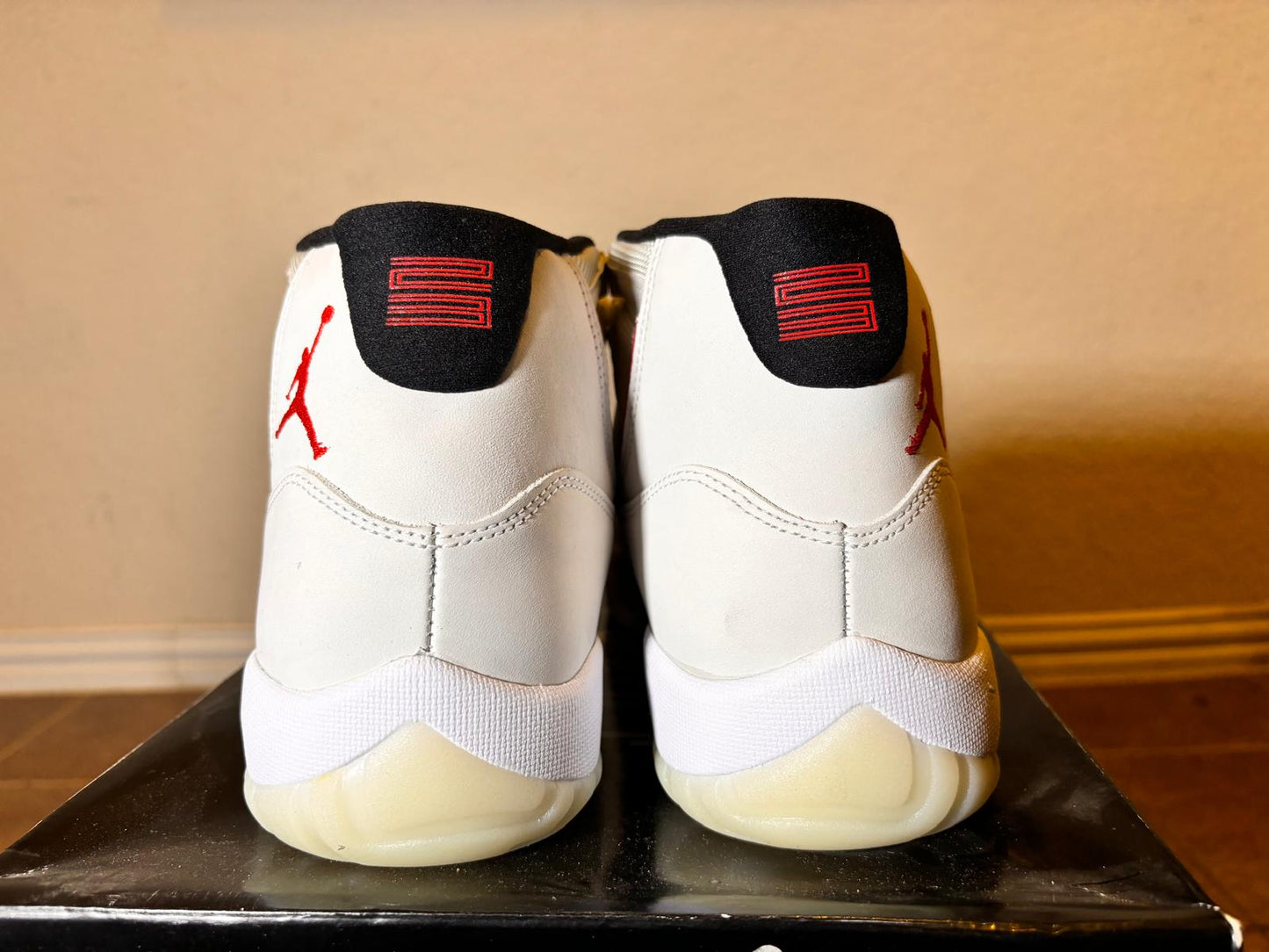 Air Jordan 11 Retro “Platinum Tint / University Red” – Size 10.5 (Deadstock / Brand New)