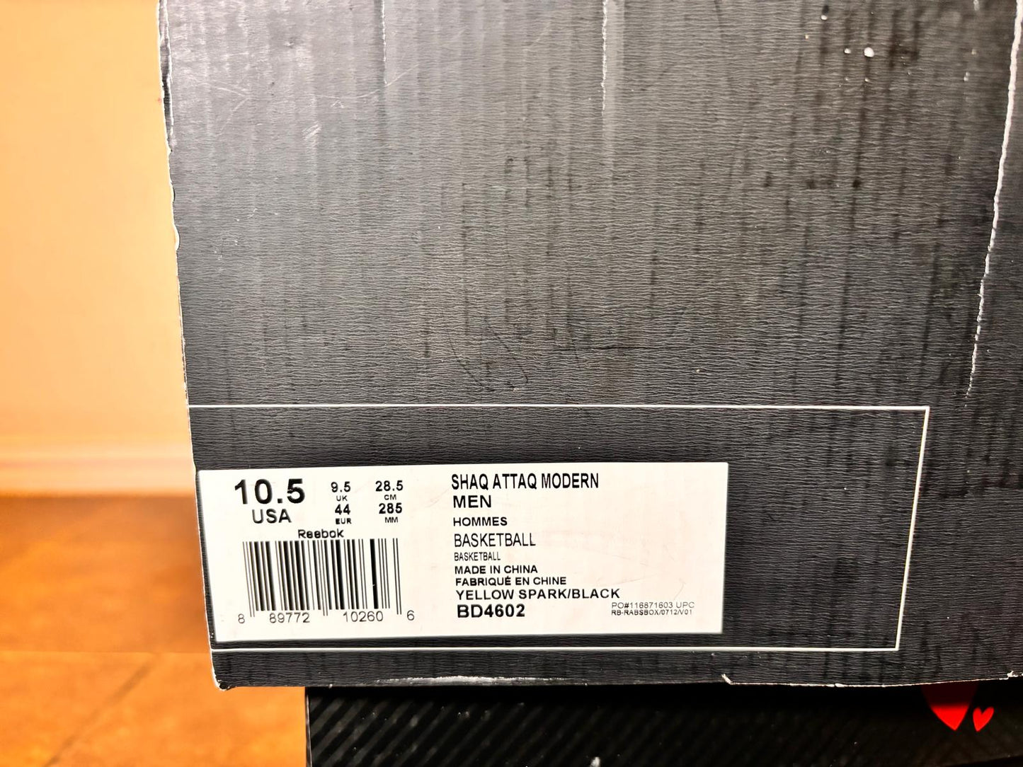 Reebok Shaq Attaq Modern "Game of Death " *RARE*