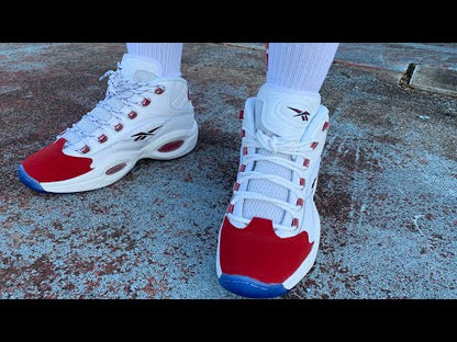 Reebok Question Mid “Red Toe” – Size 10.5 (Brand New / Deadstock) 25th Anniversary